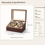 Aerion C401 4+6 Watch Winder with Storage - Image 8