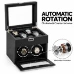 Aerion C404 2+8 Vertical Automatic Watch Winder with Storage, with Japanese Motor - Image 6