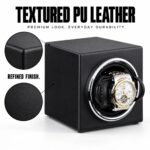 Aerion S103 Premium Texture Single Watch Winder Box for Automatic Watches, Japanese Motor - Image 4