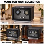 Aerion V301 Floating Vertical Automatic Watch Winder, Double Watch Winder Box - Image 3