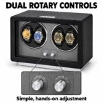 Aerion V302 Vertical 4 Watch Winder for Automatic Watches, Japanese Quiet Motor - Image 4