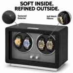 Aerion V302 Vertical 4 Watch Winder for Automatic Watches, Japanese Quiet Motor - Image 5