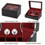 Aerion C403 4+6 Watch Winder with LED Light - Image 4