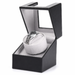 Aerion S102 Compact Single Watch Winder for Automatic Watches, with Japanese Quiet Motor