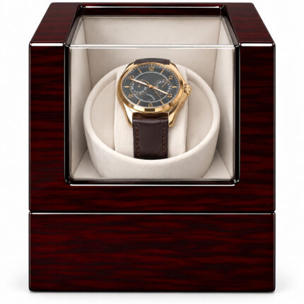 Aerion S105 Luxury Automatic Watch Winder Box, Japanese Motor