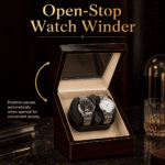 Aerion D204 Automatic Watch Winder for 2 Watches, Japanese Motor - Image 6