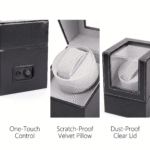 Aerion S102 Compact Single Watch Winder for Automatic Watches, with Japanese Quiet Motor - Image 7