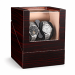Aerion D204 Automatic Watch Winder for 2 Watches, Japanese Motor