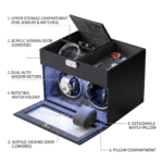 Aerion D203 Vertical Double Watch Winder with LED - Image 2