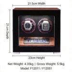 Aerion L501 Luxury Fingerprint Double Watch Winder Cabinet - Image 7