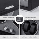 Aerion V302 Vertical 4 Watch Winder - Image 3