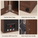 Aerion V304 Luxury 4 Watch Winder Tower - Image 3