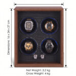 Aerion V304 Luxury 4 Watch Winder Tower - Image 7
