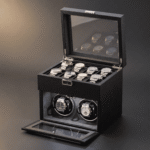 Aerion C404 2+8 Vertical Watch Winder with Storage - Image 5