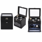 Aerion C404 2+8 Vertical Watch Winder with Storage - Image 6