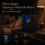 Aerion S102 Compact Single Watch Winder for Automatic Watches, with Japanese Quiet Motor - Image 3