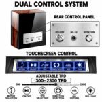 Aerion Premium 6 Watch Winder with Fingerprint Lock Ultra Quiet Motor LCD Remote Control - Image 2