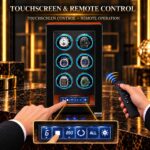 Aerion L503 Luxury 6-Watch Winder with Touchscreen and LED Lighting - Image 5