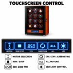 Aerion 12 Watch Winder with Fingerprint Unlock RGB Light LCD Touchscreen Remote - Image 5